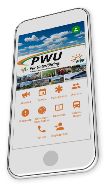 PWU App Screenshot 2018 V20
