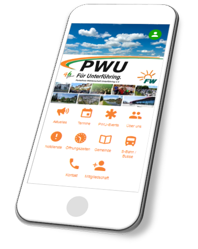 PWU App Screenshot Startbildschirm 201806